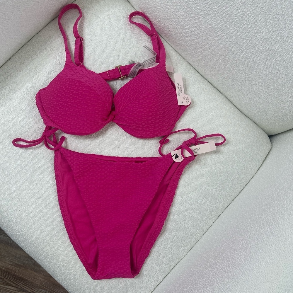 Victorias Secret Swim Pink Women's Swimwear Set